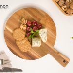 تخته سرو گرد چوبی کوچک