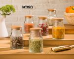 جاادویه شیشه230میلی لیتر درب چوبی
