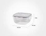 ظرف فریزری مربع 330 میلی لیتر