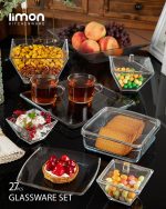 سرویس پذیرایی 27 پارچه شیشه ای - Image 5