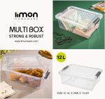 باکس مستطیل 12 لیتری - Image 2