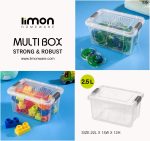 باکس مستطیل 2.5 لیتری - Image 2