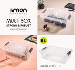 باکس مستطیل 6 لیتری - Image 2