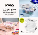 باکس مستطیل 5 لیتری چندکاره - Image 2