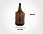 بطری روستیک قهوه ای 4 لیتر - Image 3