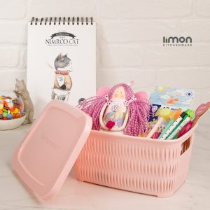 سبد مستطیل دربدار کوچک