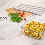ظرف شیشه ای 2.3 لیتر
