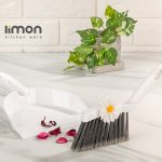 فرچه خاک انداز فانتزی لیمون