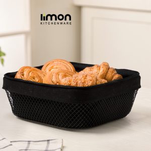 سبد فلزی مربع کوتاه