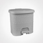 سطل پدالی چهارگوش بامبو 6 لیتر