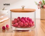 ظرف شکلات یک طبقه درب چوبی
