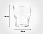 لیوان شیشه ای 200 cc - تصویر 2