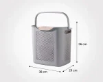 سبد رخت دسته دار طرح بافت - تصویر 2
