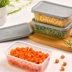 ظرف مستطیل 550 میلی لیتر 3 عددی
