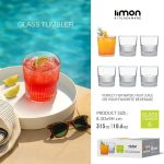 لیوان شیشه ای 315 cc - تصویر 3